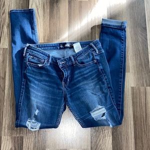 Hollister distressed jeans